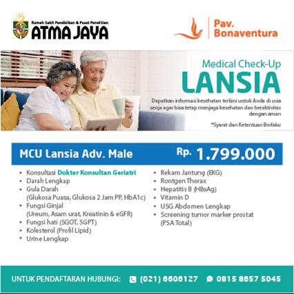 MCU Lansia Adv, Pria